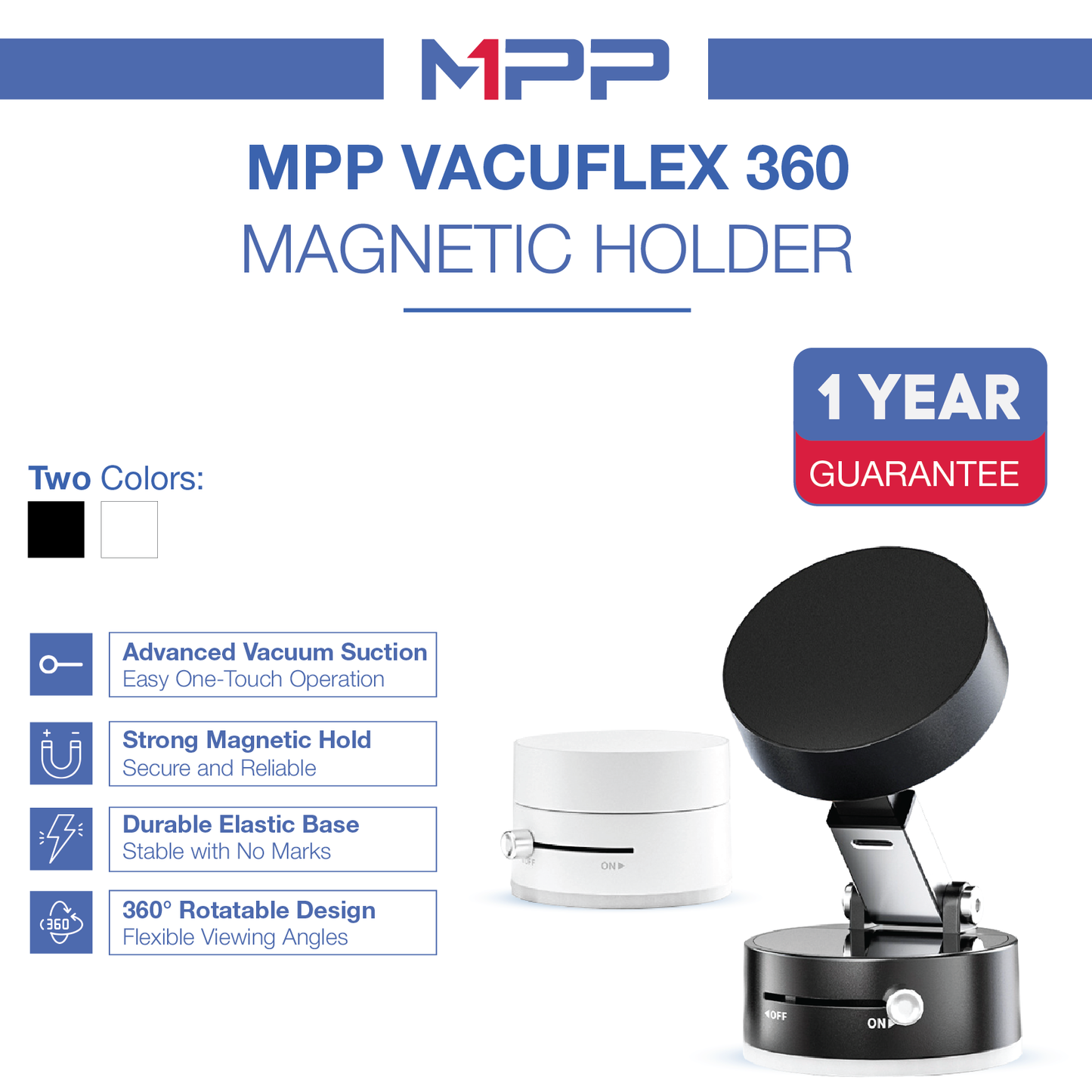 MAGTEK® GripMaster 360 Magnetic Holder